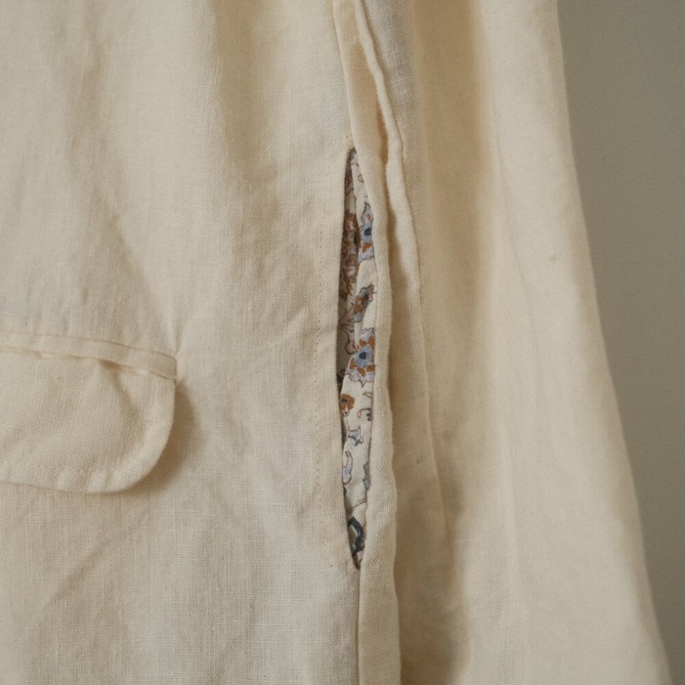 Roller Rabbit | Linen Blazer | M | - Picture 6 of 7